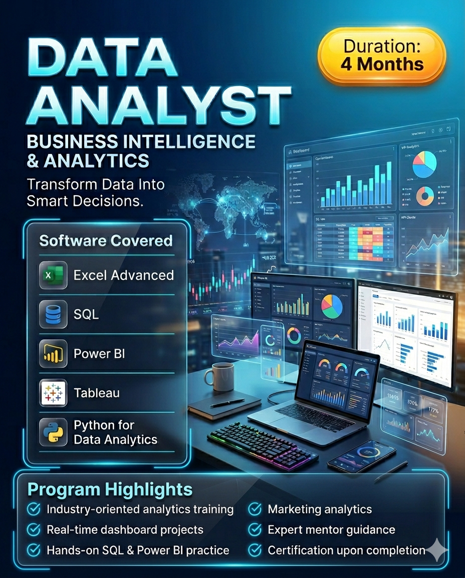 Best Data Analyst Training Institute